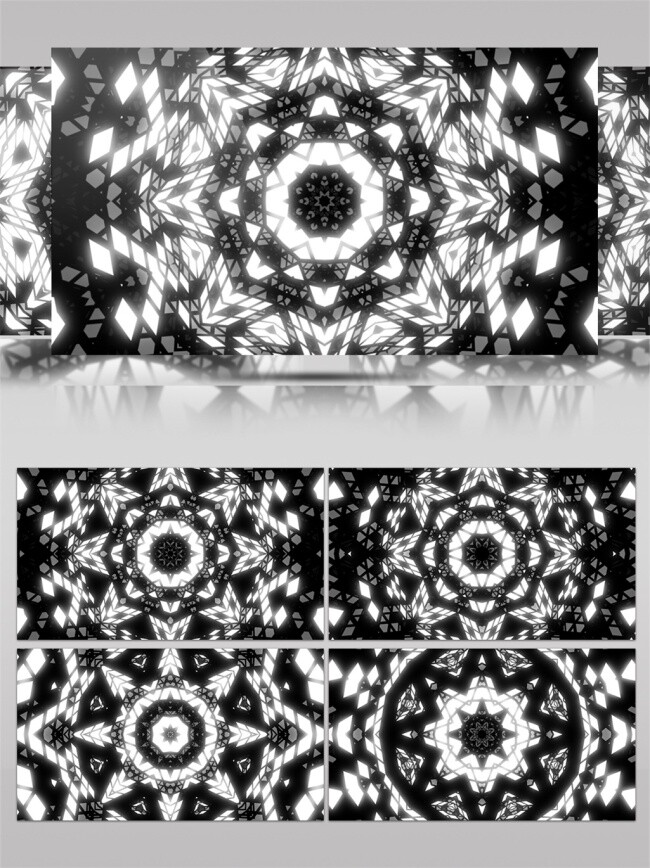 黑白 激光 舞台 动态 视频 光束 黑色 高清素材 唯美素材 白色 光景素材