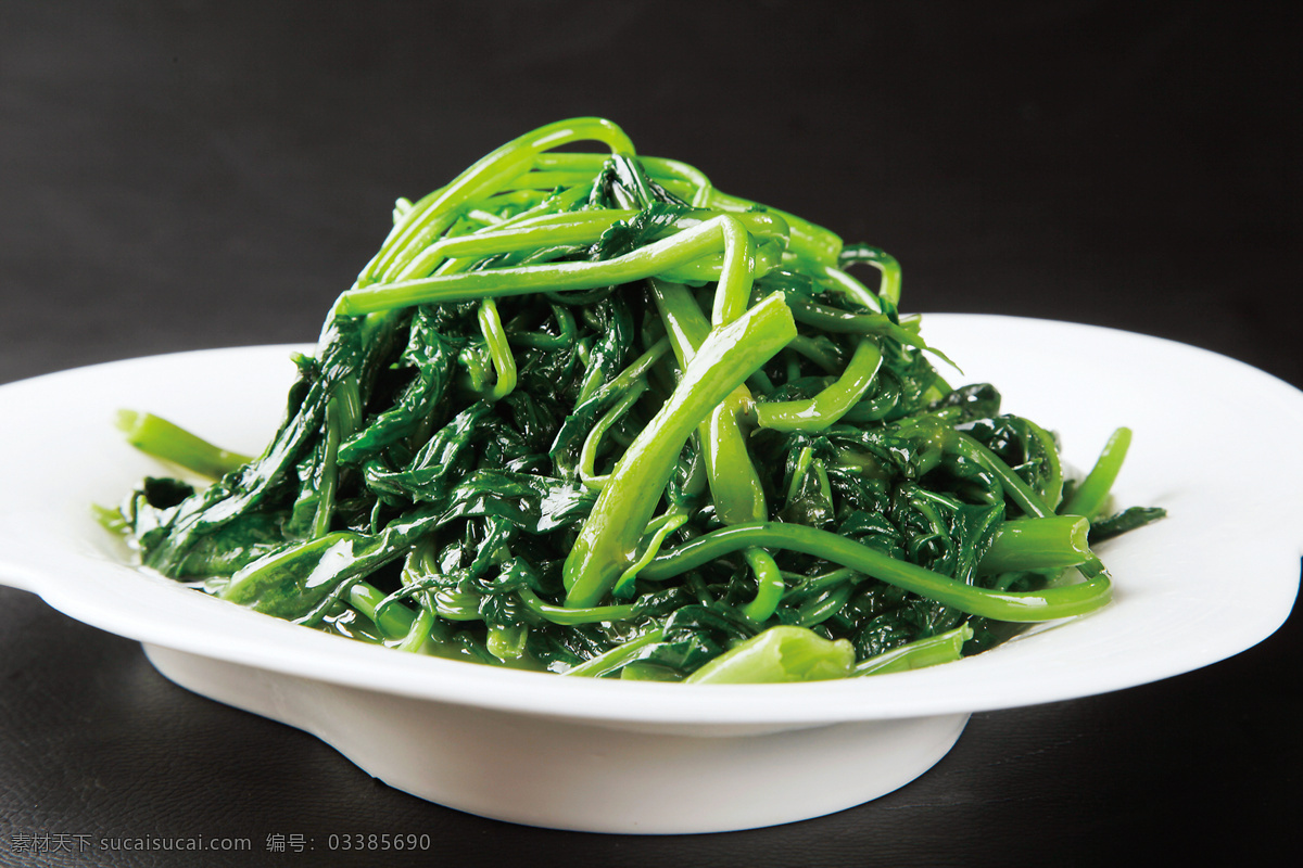 空心菜 美食 传统美食 餐饮美食 高清菜谱用图
