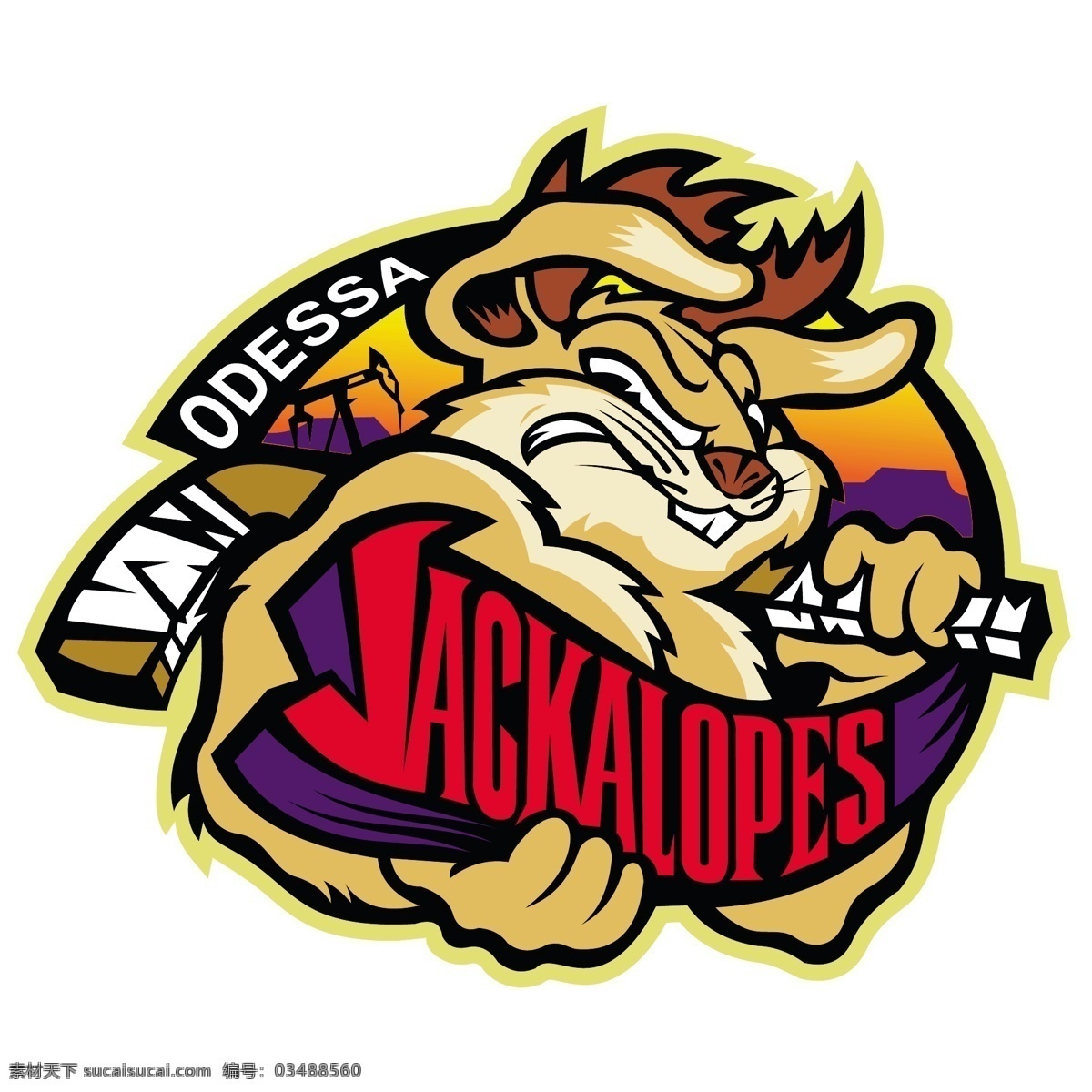 敖德萨 jackalopes 红色