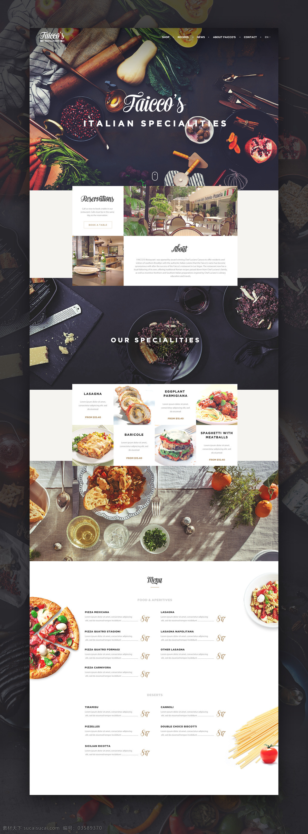 诱人 食品 专题 网页 界面 模版 平面设计 灵感素材 红色