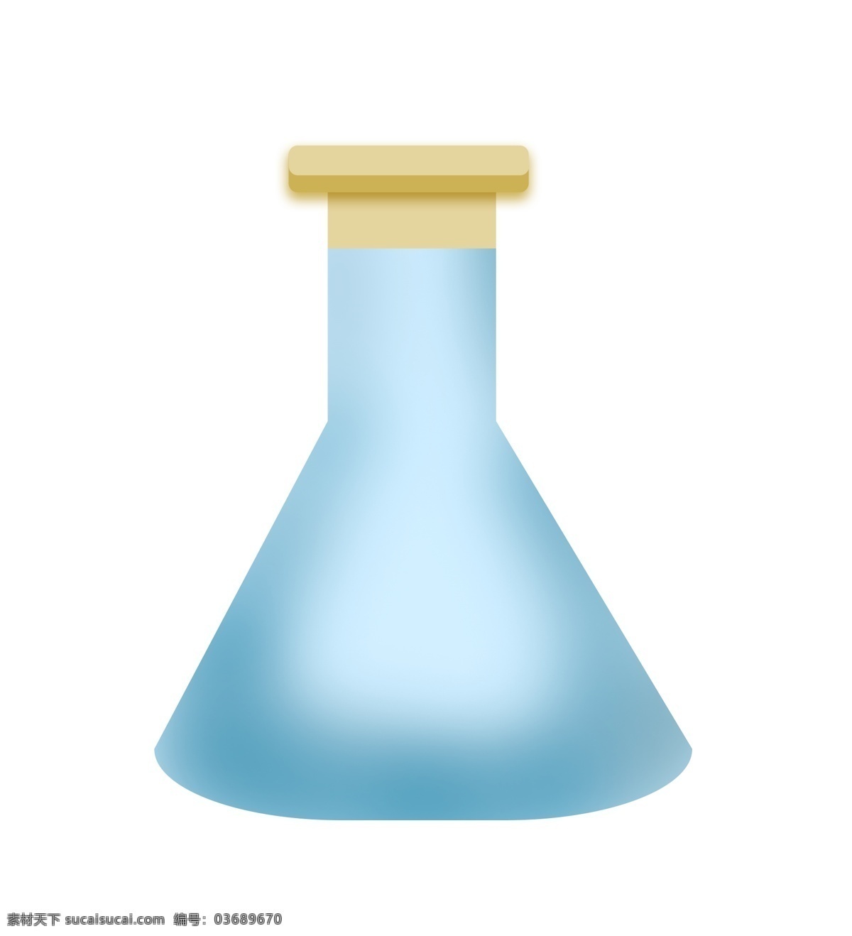 实验 器材 烧瓶 插画 蓝色的烧瓶 卡通插画 器材插画 实验器材 实验用具 实验仪器 实验的烧瓶