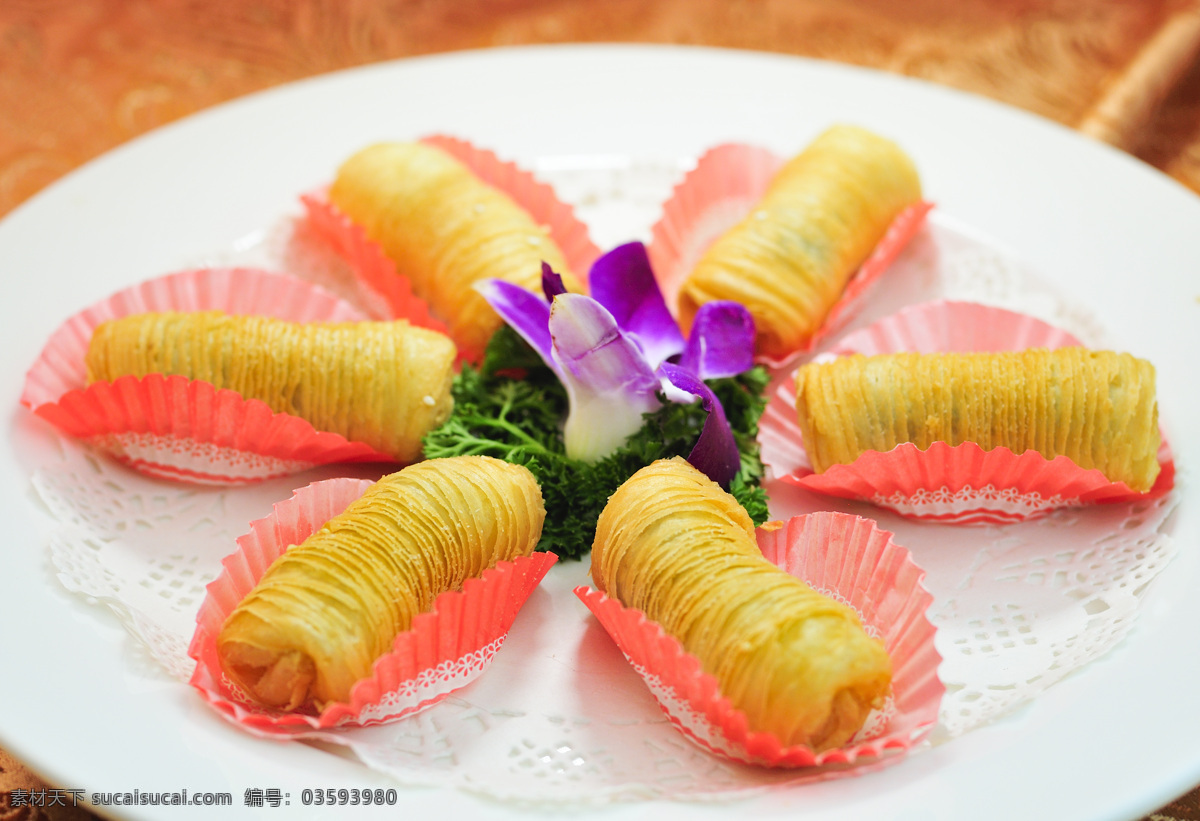 飘香榴莲酥 榴莲酥 西点 糕点 西餐美食 餐饮美食