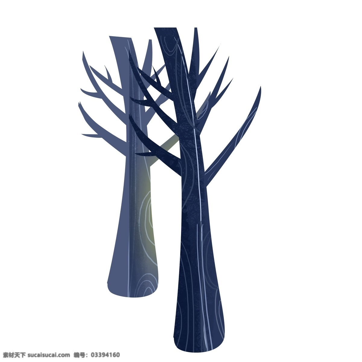 手绘 幻影 树干 图案 元素 树林 树枝 大树 设计元素 手绘图案 元素设计 创意元素 手绘元素 psd元素