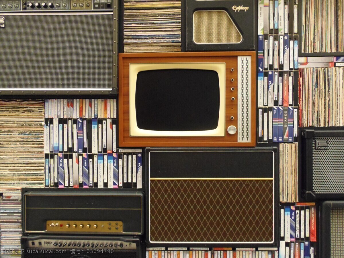 复古电视机 复古 电视机 电视 架子 摄影图 生活百科 生活素材