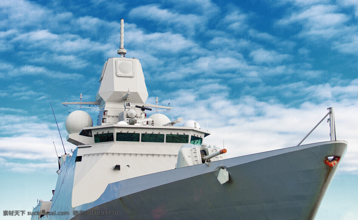 蓝天 白云 战船 战舰 战列舰 主力舰 军舰 轮船 大船 运输工具 轮船图片 现代科技