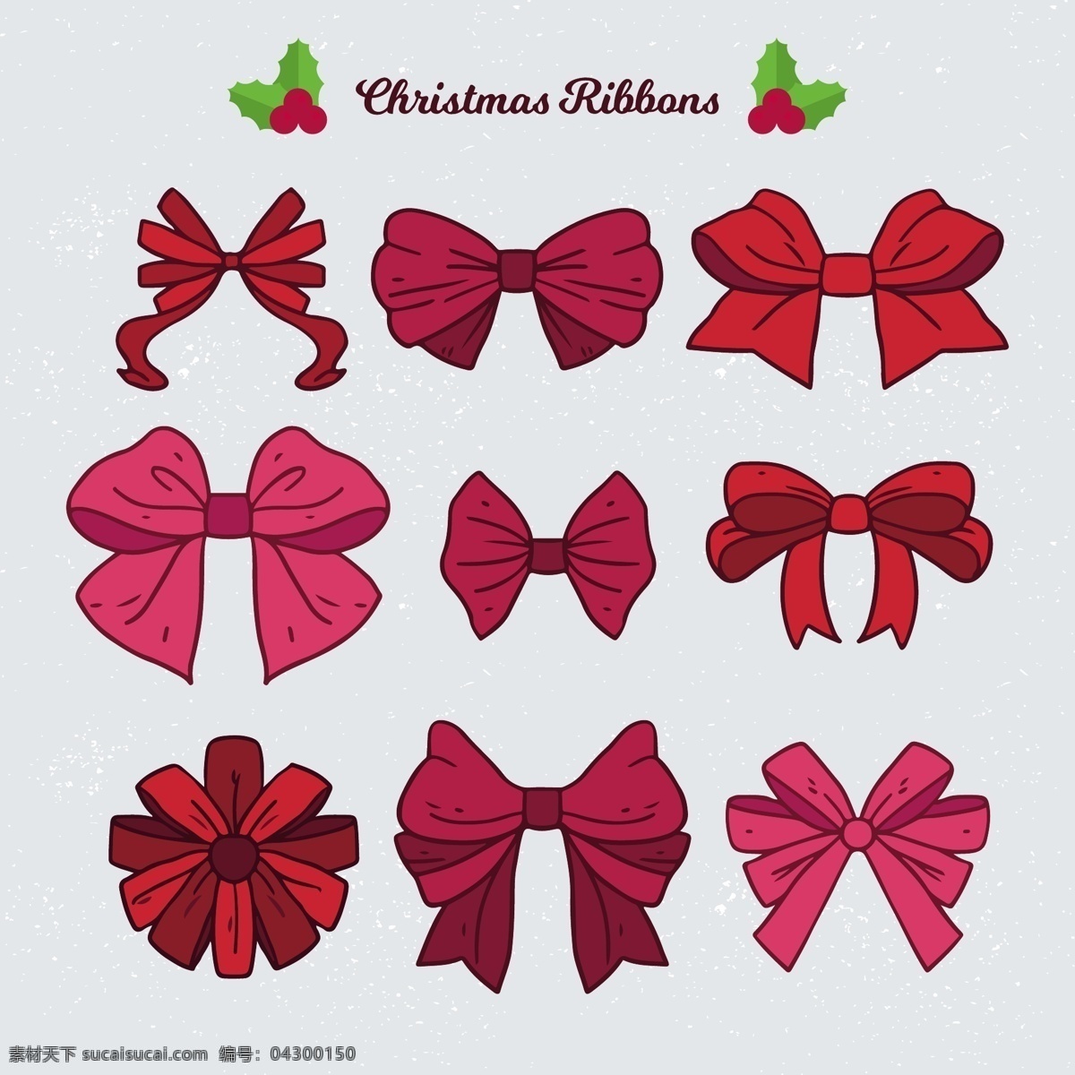 各种 红色 圣诞 装饰 蝴蝶结 元素 christmas eps元素 merry 红色蝴蝶结 卡通圣诞元素 设计素材 圣诞快乐 圣诞庆典 圣诞素材 装饰图案