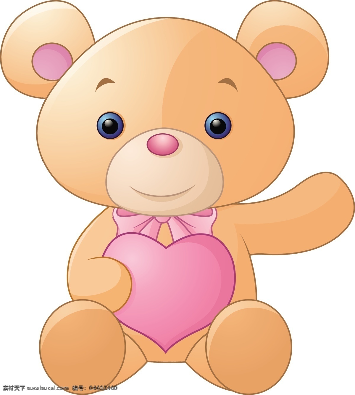 抱 颗 心 爱 小 熊 抱着 一颗心 有爱 小熊