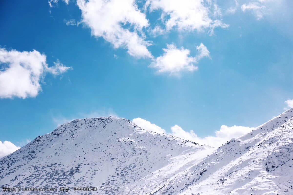 蓝天白云 雪山风景 藏区风景 藏区雪山 藏区 旅游摄影 国内旅游