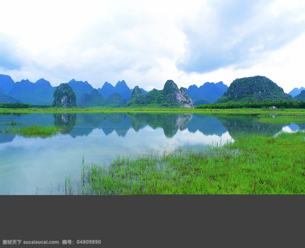 山水风景 田园风景 家居装饰素材 山水风景画