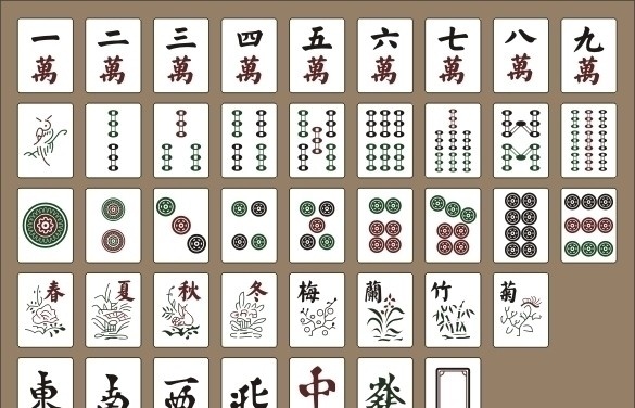 麻将 失量麻将 带花失量麻将 带花麻将 老板带花麻将 麻将失量 样品 麻雀 台湾麻将 广东麻将 武汉麻将 内陆麻将 台湾麻雀 广东麻雀 武汉麻雀 内陆麻雀 原创 矢量