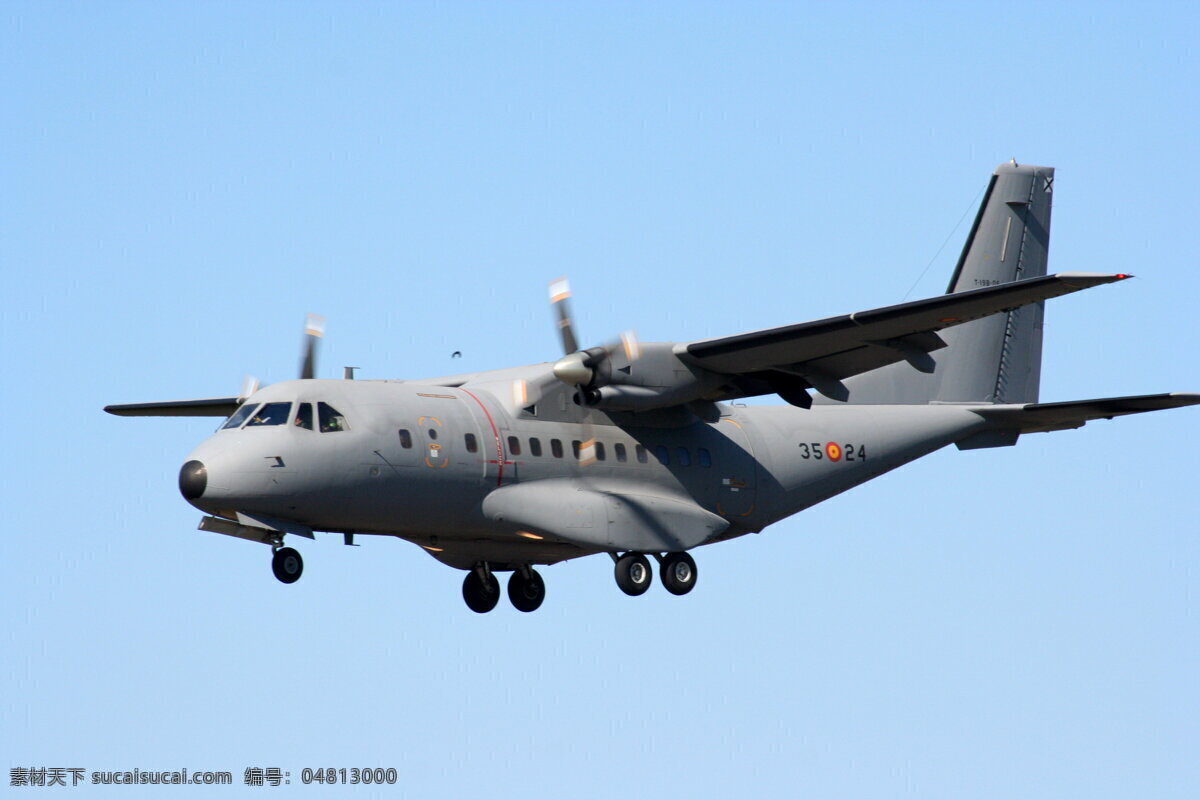 c 235运输机 航空图片 运输机 军用运输机 c235 西班牙空军 交通工具 军事武器 现代科技