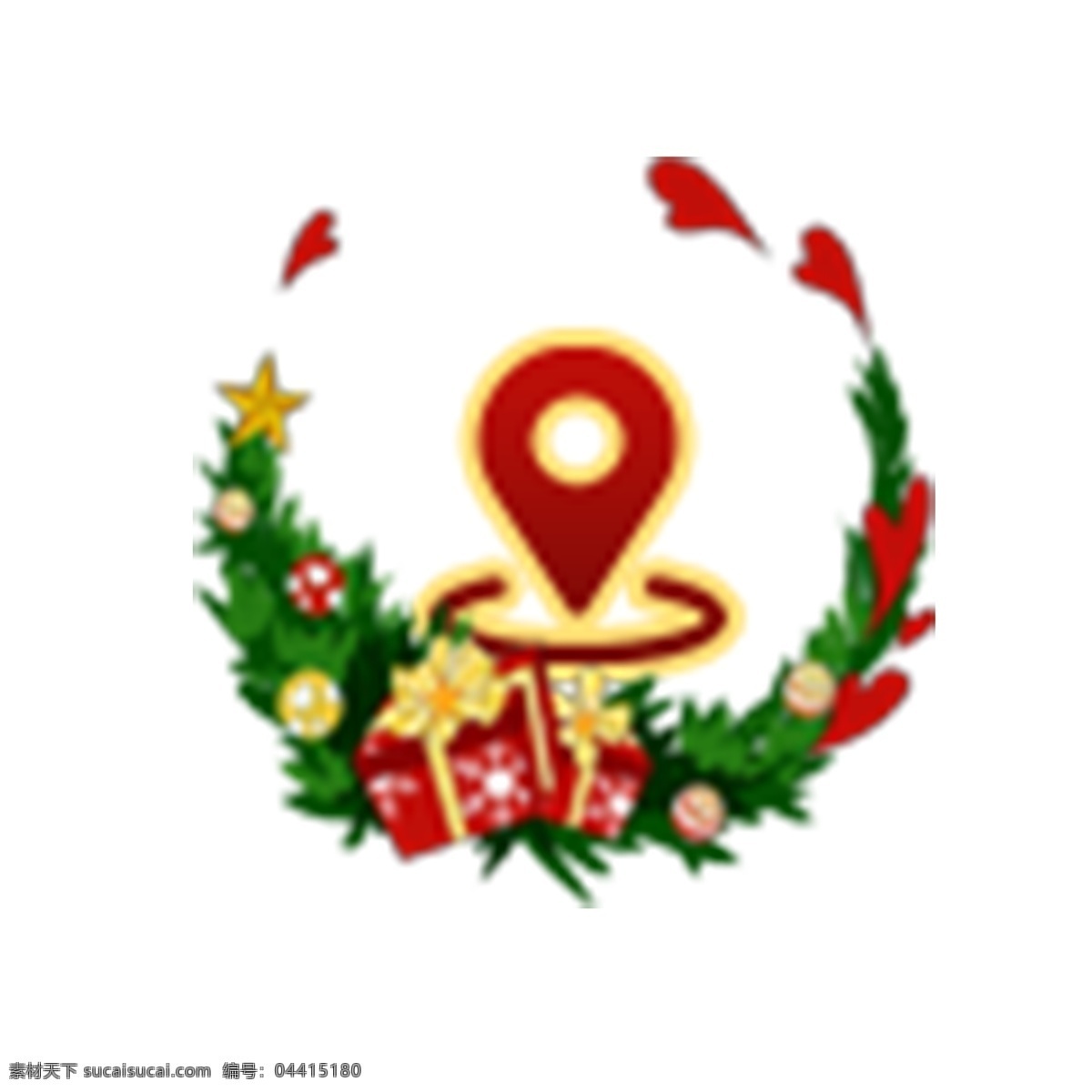 导航图标 位置 坐标 圣诞图标 扁平化ui ui图标 手机图标 界面ui 网页ui h5图标