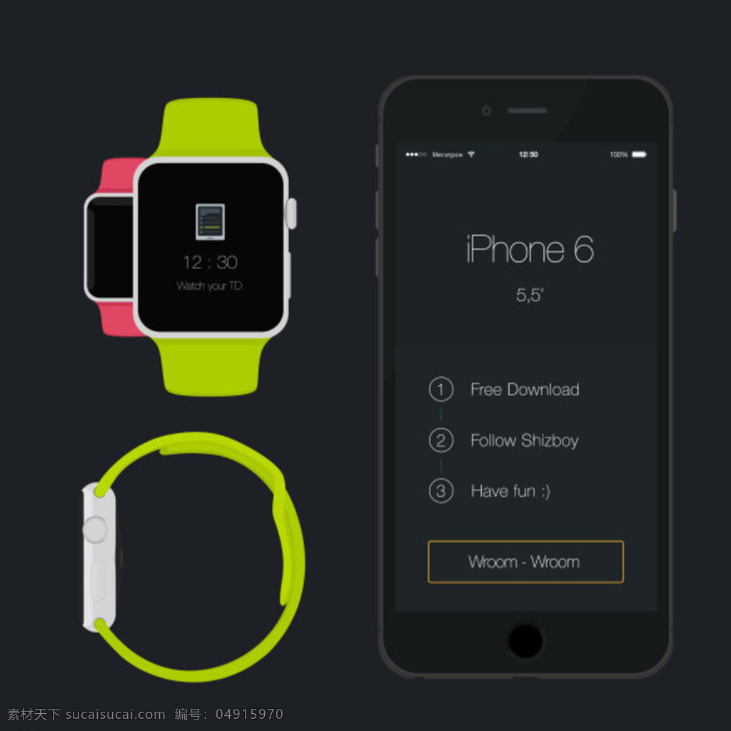 黑色 iphone6 apple applewatch 苹果 手机 手表 智能手表 iwatch 苹果手机 苹果手表 智能 科技 分层