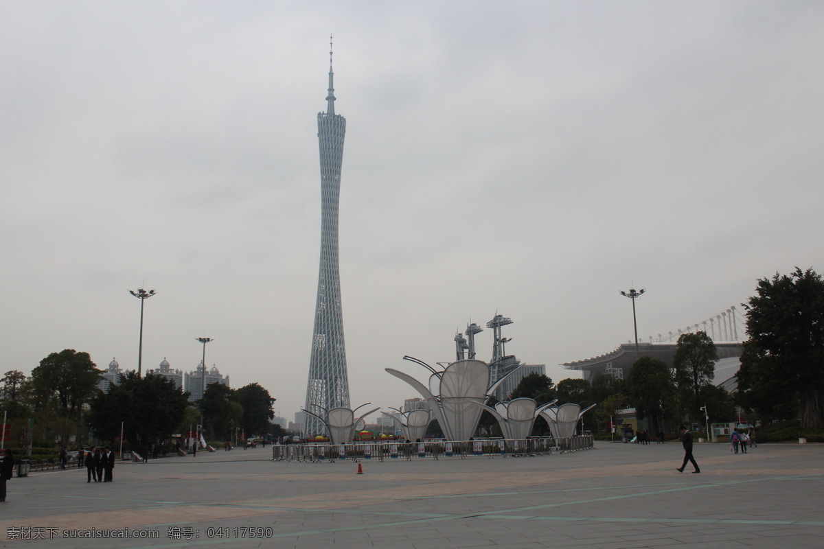 花城广场 城市 建筑 广州塔 国内旅游 旅游摄影