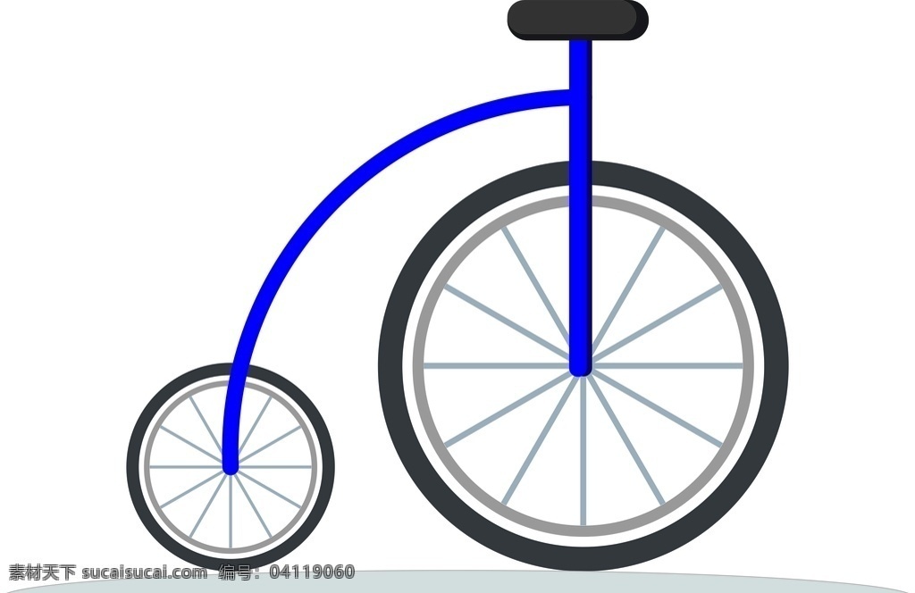 卡通自行车 创意自行车 个性自行车 自行车 卡通图片 标志图标 其他图标