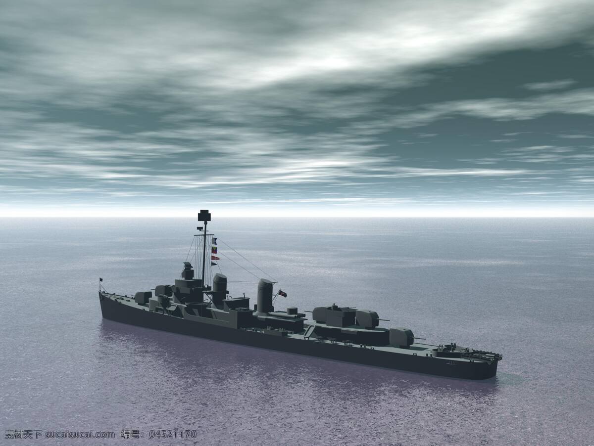 战舰 3d 模型 模拟 军事武器 军舰 船只 3d设计