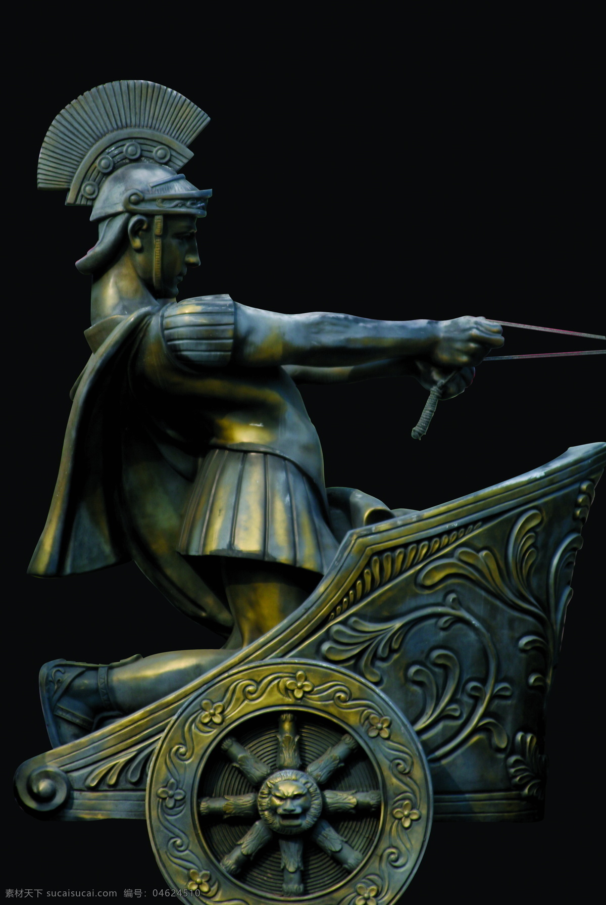 罗马 士兵 罗马士兵 战车 园林青铜雕塑 家居装饰素材 园林景观设计