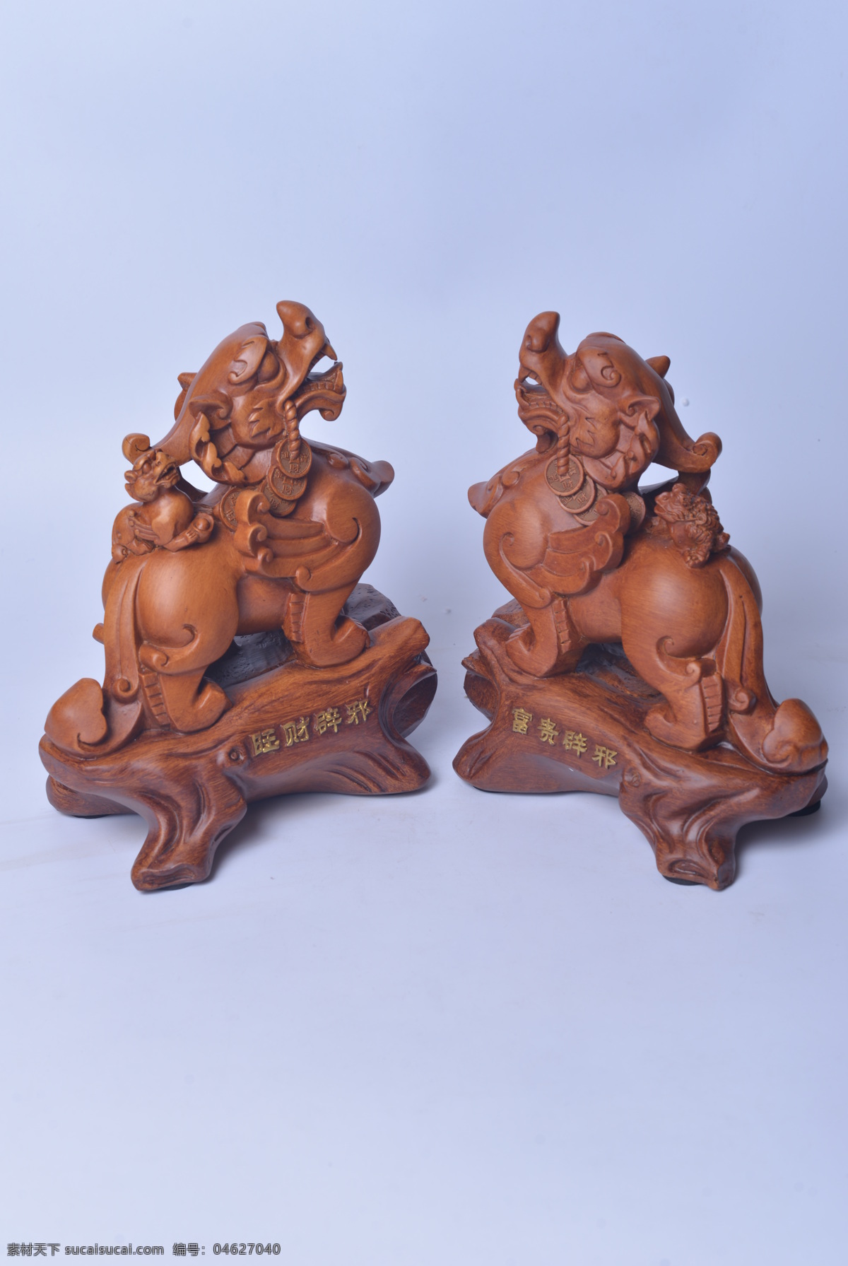 工艺品 摆件 礼物 麒麟 狮子 送礼 雕刻 文化艺术 传统文化