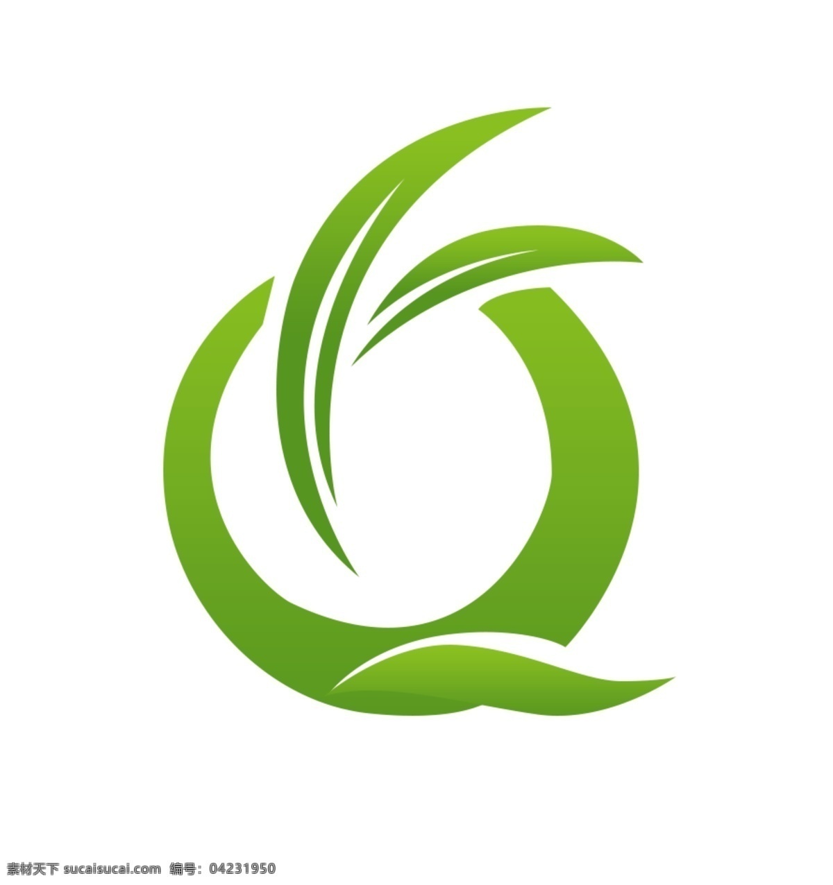 茶叶 logo 茶业 qf 茶 logo设计