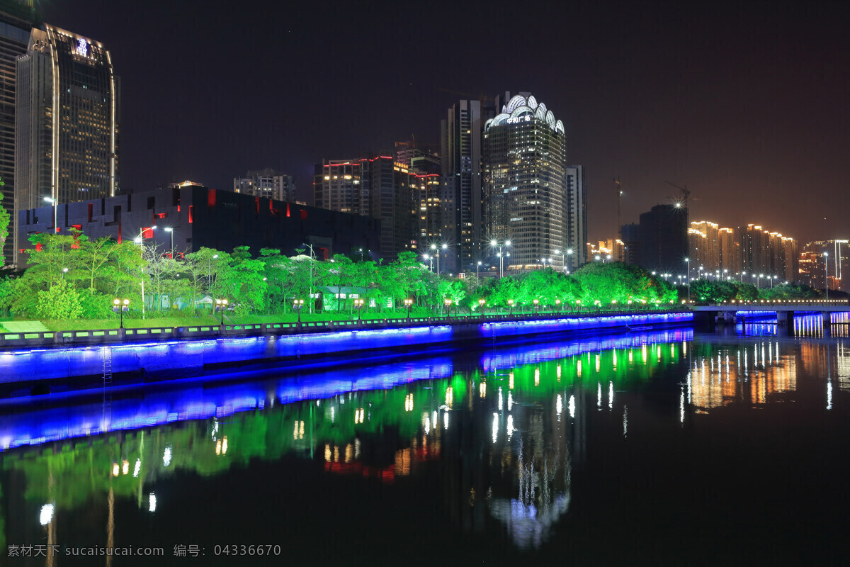 广州夜景 珠江夜景 夜景 河边夜景 亮化工程 旅游摄影 国内旅游 黑色