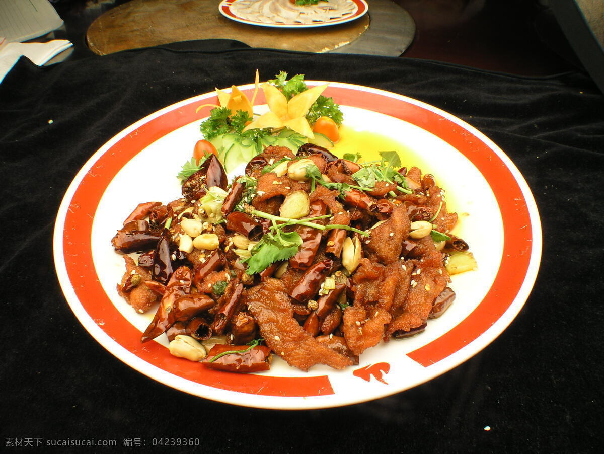 香辣牛肉 飘香牛肉 菜式 川湘菜 传统美食 餐饮美食