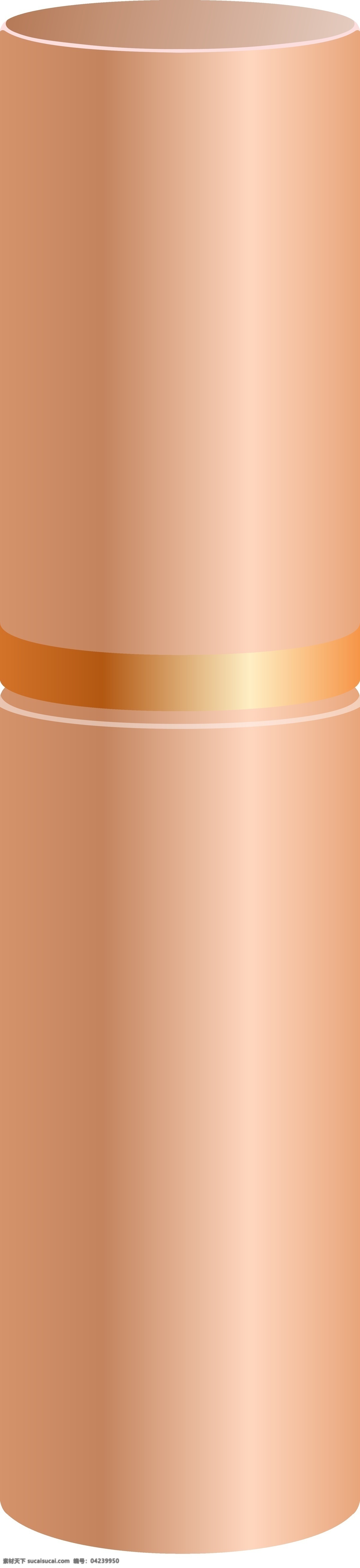 美容用品 粉 金色 瓶子 彩色 装饰 平面设计 原创 透明底 免抠 节日 海报装饰 清新 通用 美容 用品 粉金色 口红
