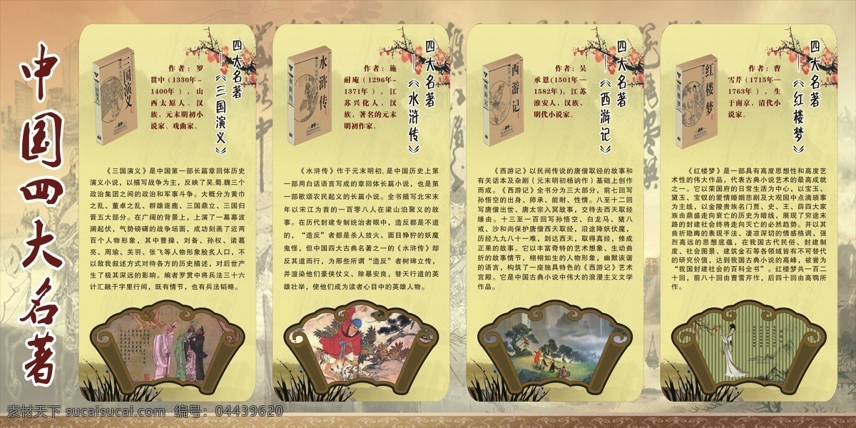四大名著简介 四大名著文化 四大名著展板 四大名著海报 四大名著宣传 中国四大名著 中华四大名著 四大名著广告 阅览室 读书室 校园文化 文化背景墙 学校 校园 四大名著挂画 四大名著挂图 古典四大名著 西游记 红楼梦 国画 四大名著人物 传统文化 学院展板 三国演义 水浒传 学校文化 展板模板