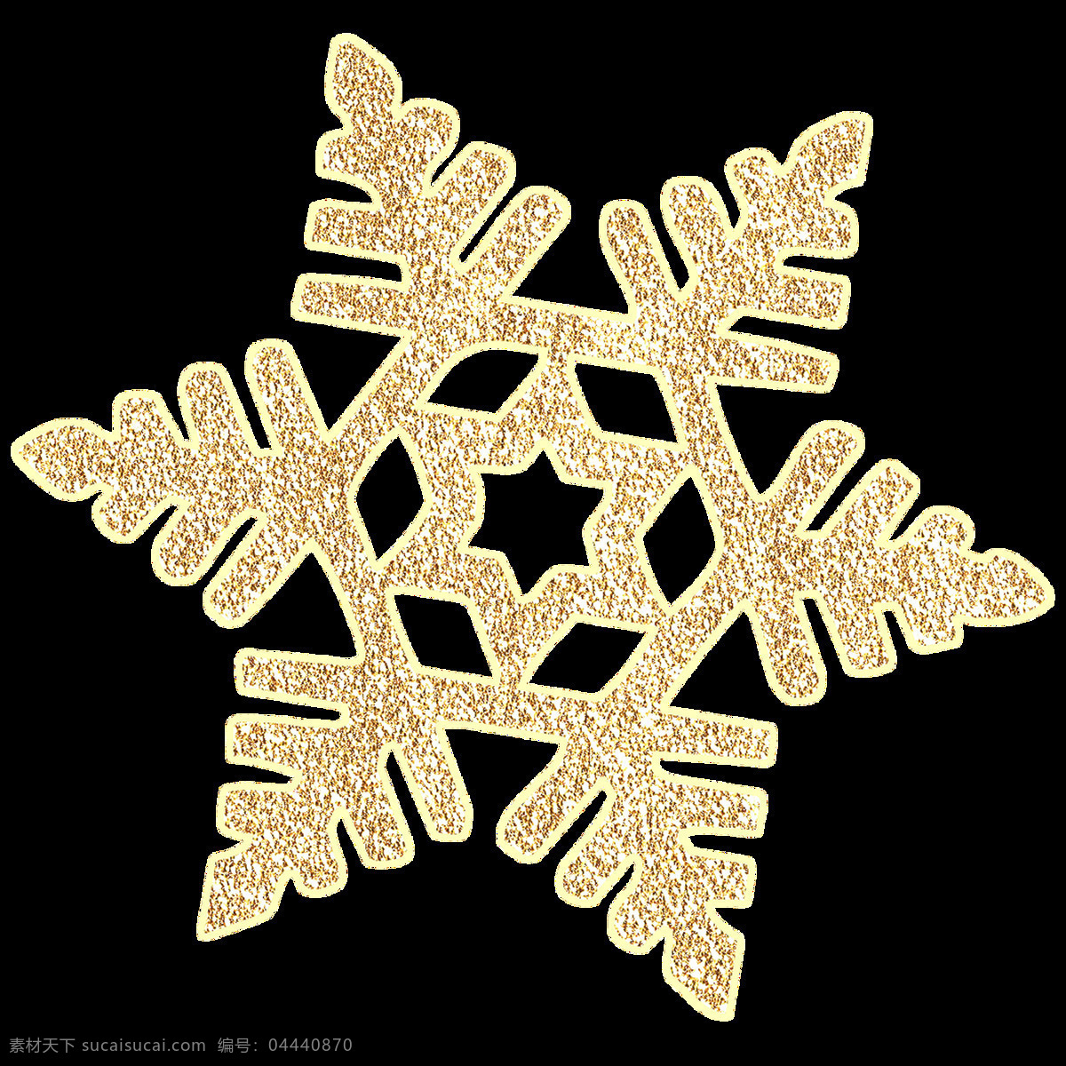 片 金色 雪花 透明 花纹 节日 免扣素材 圣诞节 透明素材 装饰 装饰图片