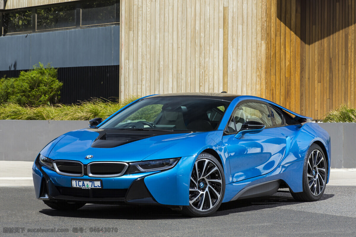 宝马汽车 宝马 bmw i8 汽车 名车 现代科技 交通工具