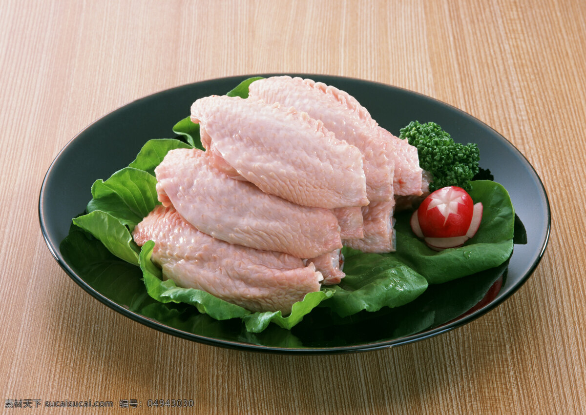 鸡翅 中 特写 肉类 鲜肉 牛肉 肉 食品 肉食 餐饮 翅中 食材原料 餐饮美食