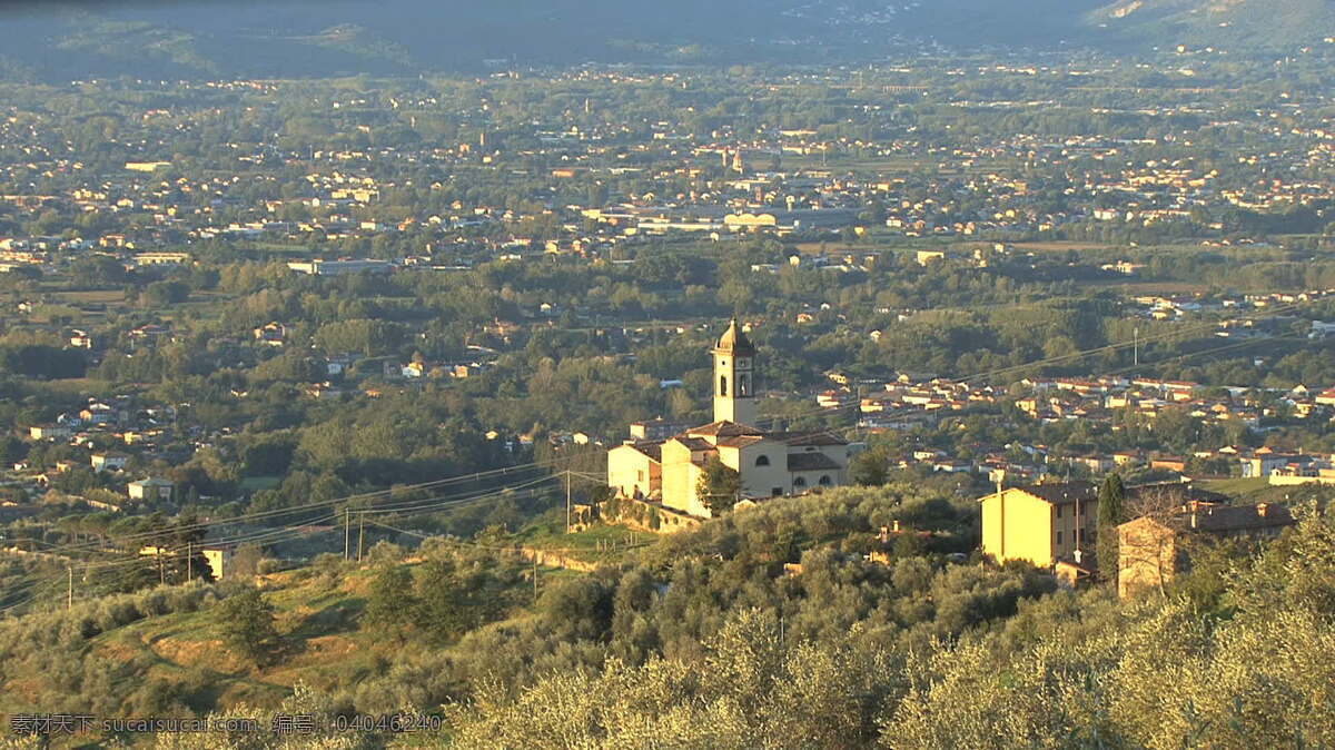 意大利 教堂 山 附近 卢卡 股票 视频 视频免费下载 托斯卡纳 在山的附近 观 其他视频