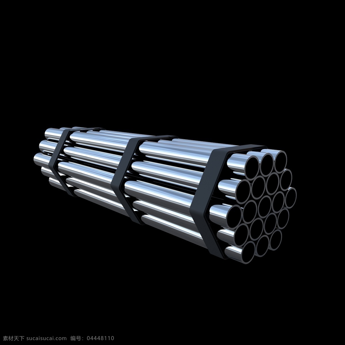 钢材免抠 建筑材料 钢材 免抠 钢管 不锈钢管 3d渲染 高清钢材 分层