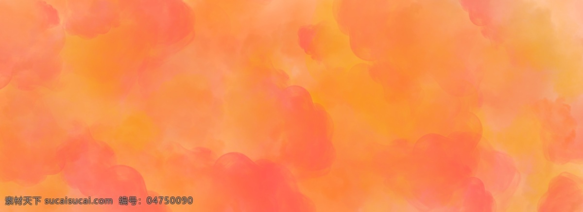 青春 质感 烟雾 活力 橙 电商 banner 橙色 底纹 通用 层次 食品 通用背景