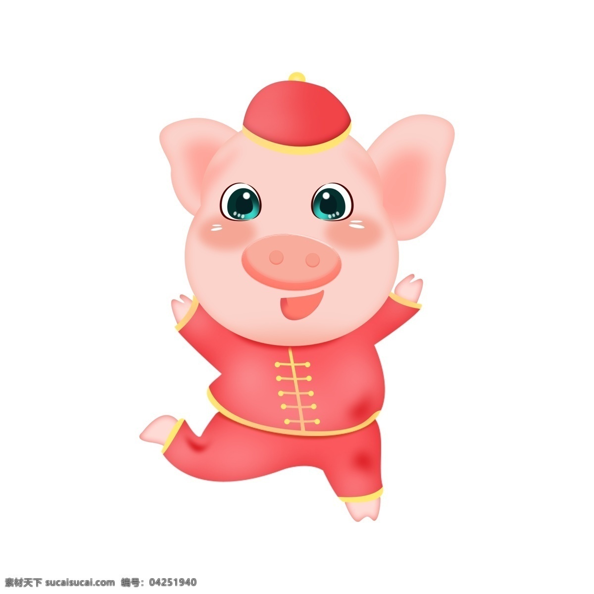 2019 吉祥 小 猪 矢量图 2019年 吉祥猪 猪年 形象 卡通猪猪 可爱的猪 吉祥猪猪 红红火火 吉祥物 猪八戒 新年