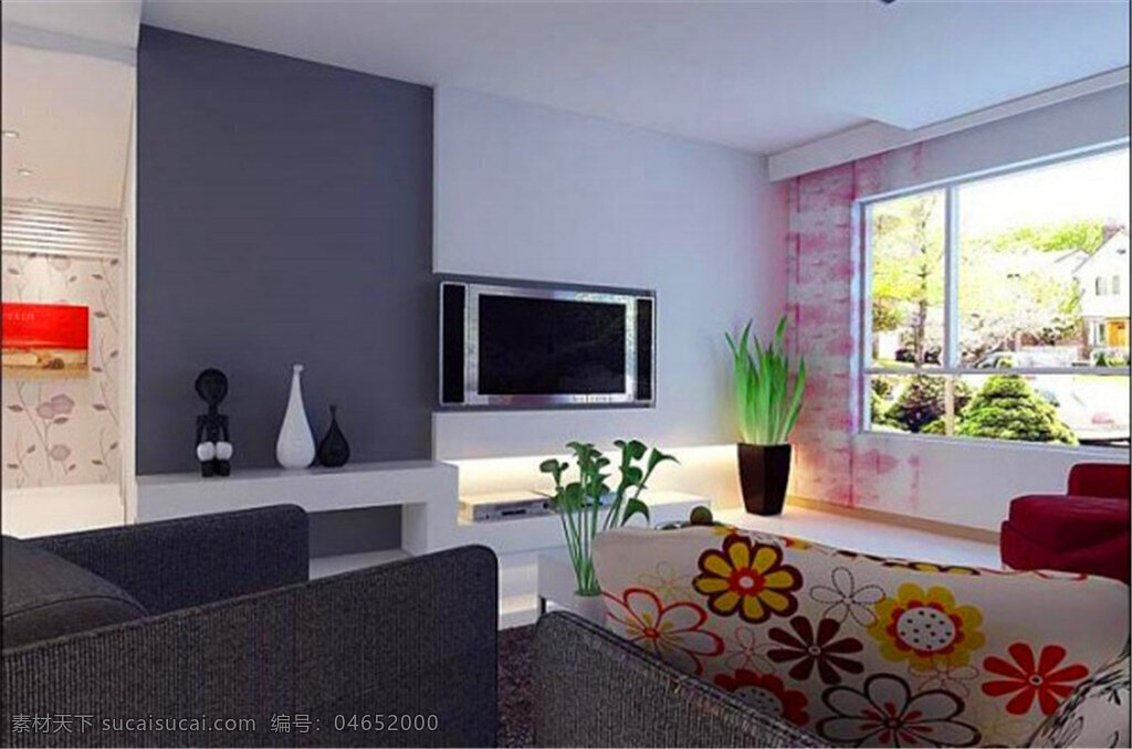 现代 简约 客厅 模型 家居 家居生活 室内设计 装修 室内 家具 装修设计 环境设计 效果图 max 3d 客厅电视墙