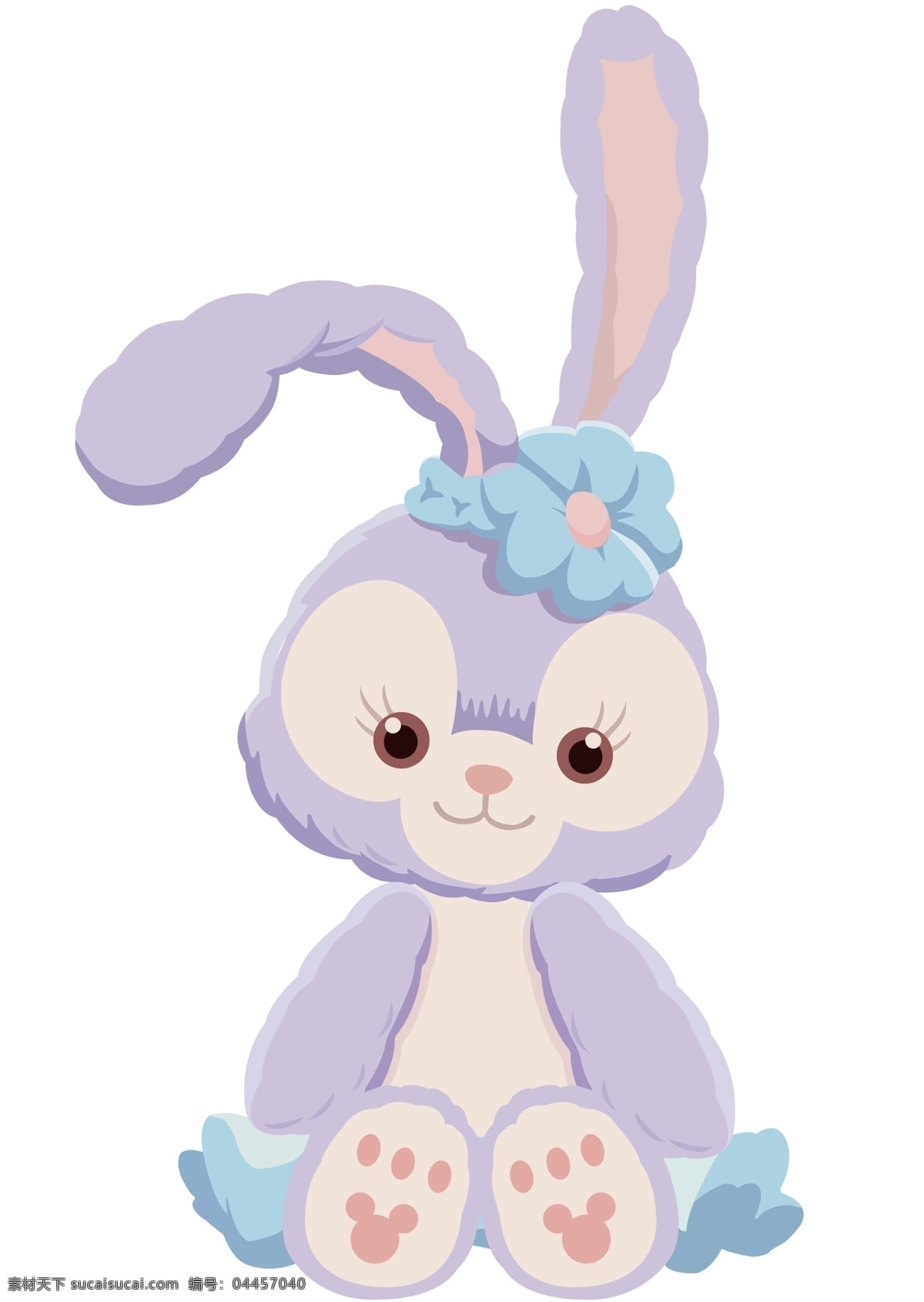 芭蕾兔 史黛拉兔 高清 分层 原图 迪士尼 星黛露 达菲熊 日常小设计