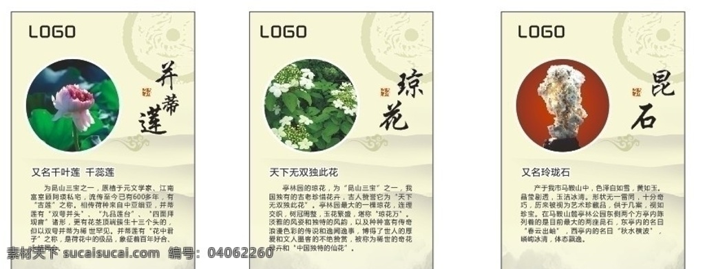 展板 名人名言 名人 名言 昆山 昆山三宝 琼花 并蒂莲 昆石 学校 传统 水墨 文化 校园文化 学校展板 其他设计 矢量