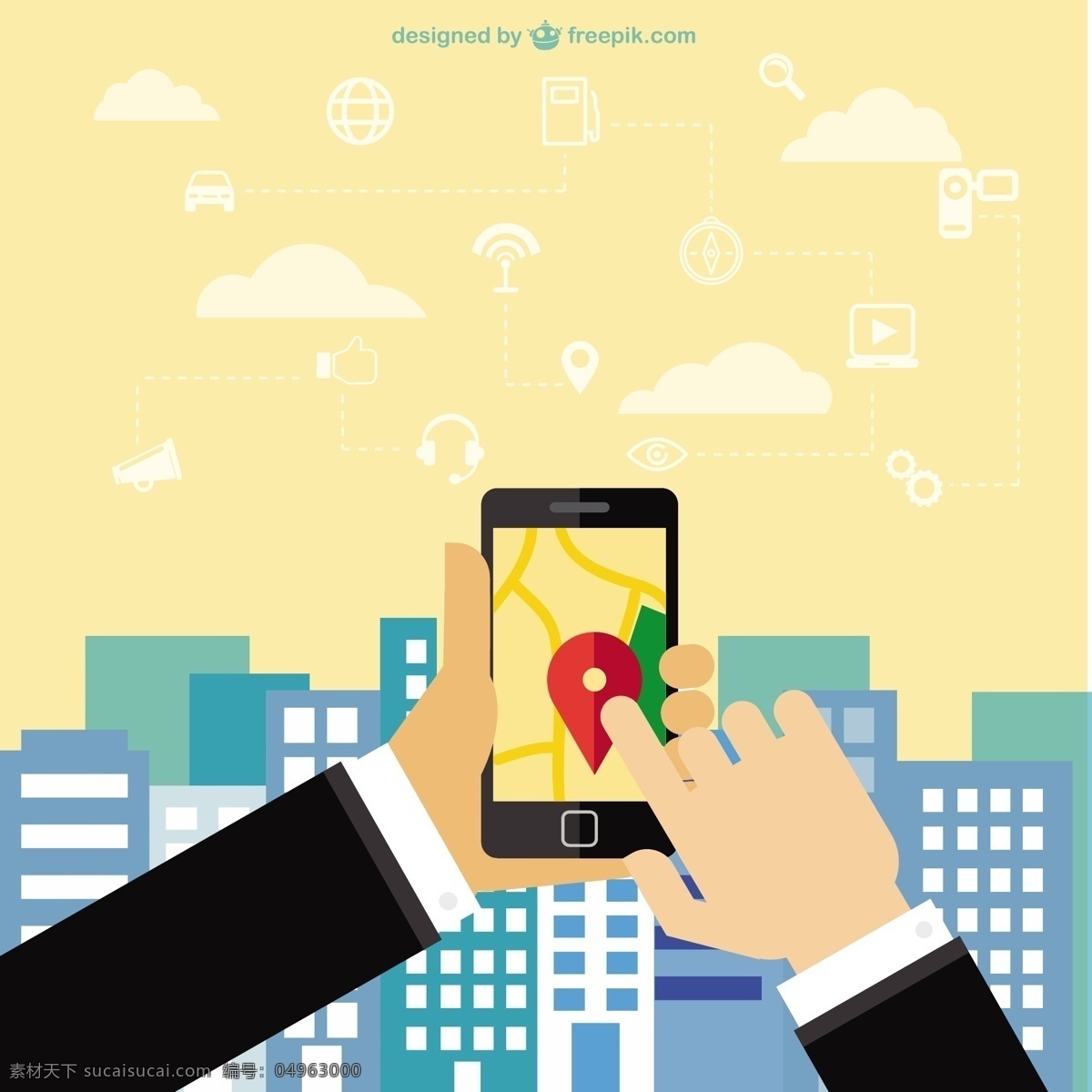 手机 导航 应用程序 电话 地图 技术 移动 智能手机 位置 应用技术 移动电话 gps 移动app 地址 黄色