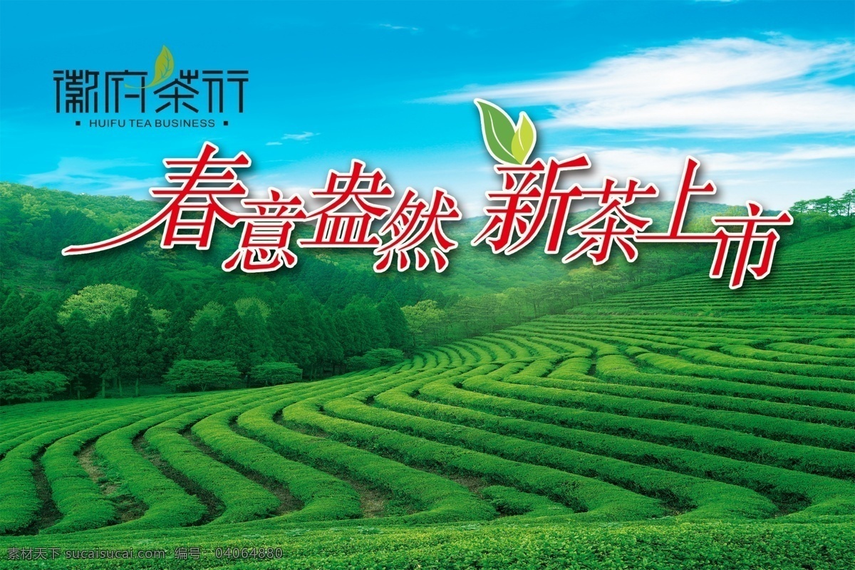 新茶上市 茶广告 徽府茶行 宣传海报 茶园 茶场 茶 茶文化 平面广告 宣传广告 广告设计模板 源文件