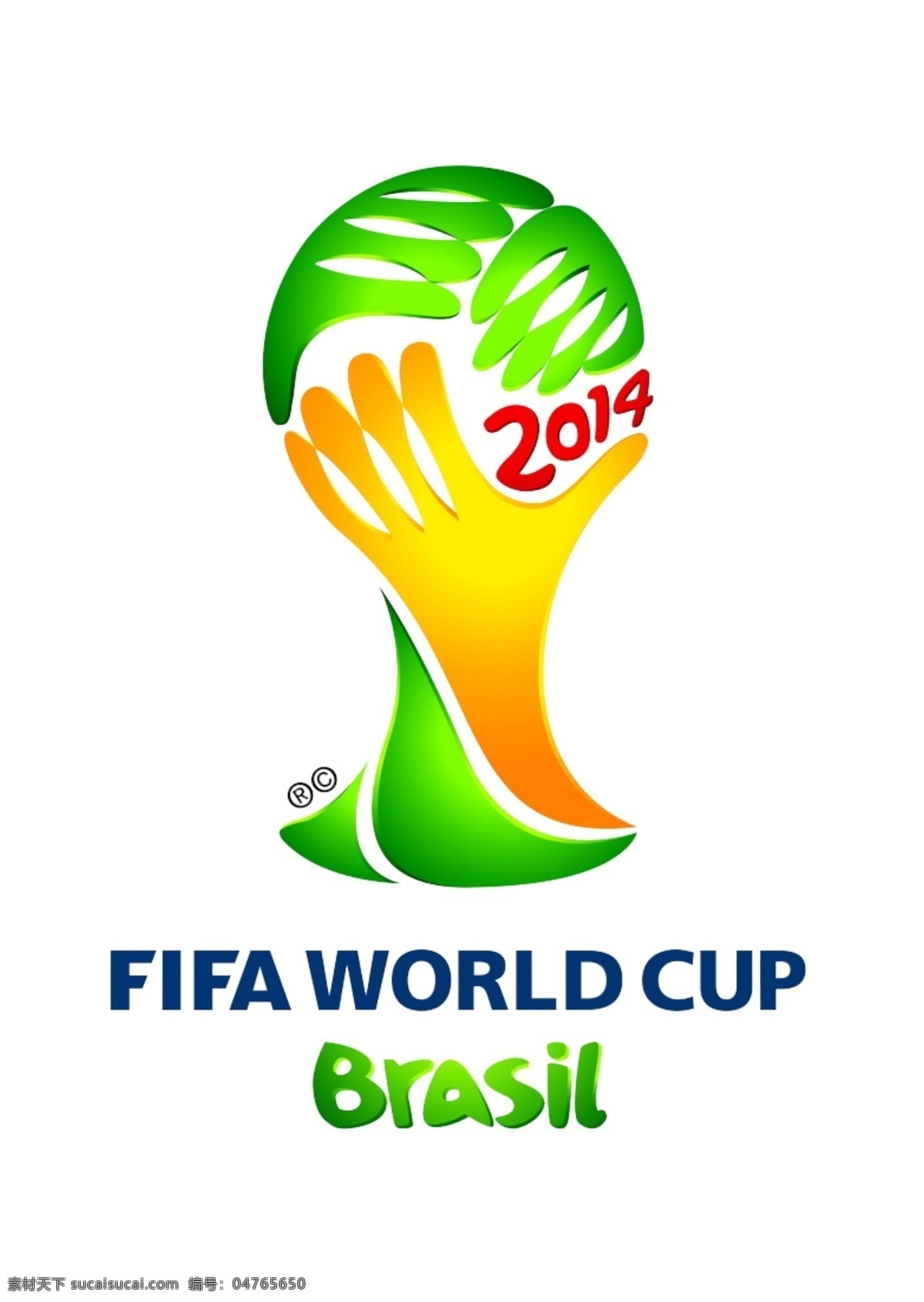 2014 巴西 世界杯 logo logo设计 标志设计 巴西世界杯 世界杯标志 标志 标识 psd素材 源文件 白色