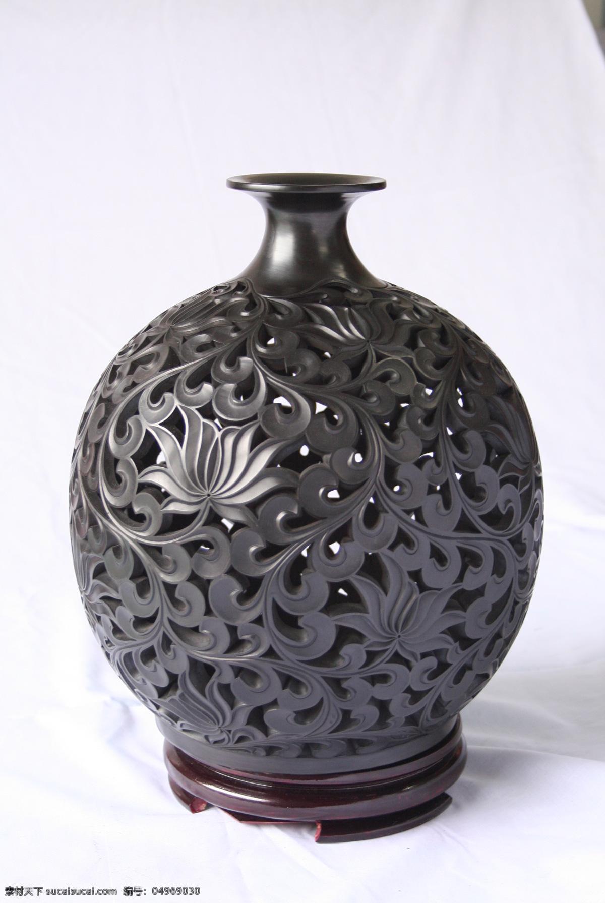 黑陶 花纹 纹理 瓶子 花瓶 装饰 装饰瓶 传统文化 文化艺术