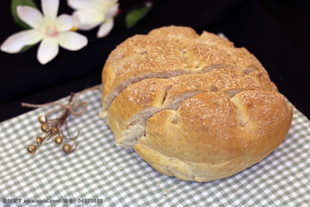 杂粮面包 面包 荞麦 杂粮 美食 主食 面点 菜品照片 餐饮美食 传统美食