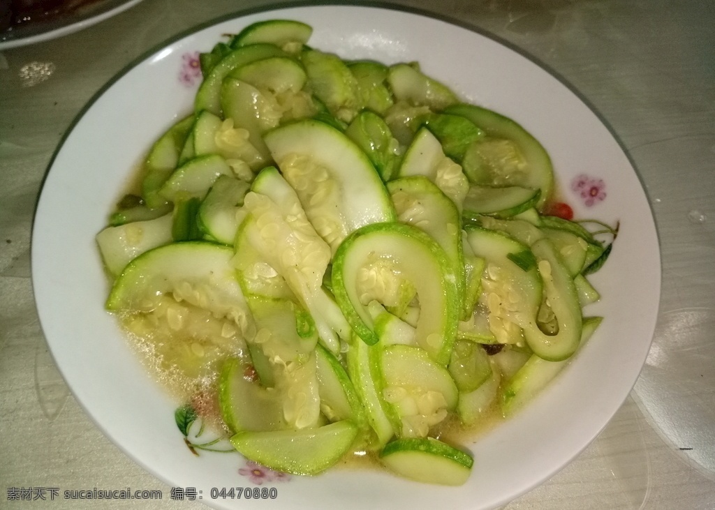 清炒角瓜片 青菜 炒菜 角瓜 清炒 餐饮美食 传统美食