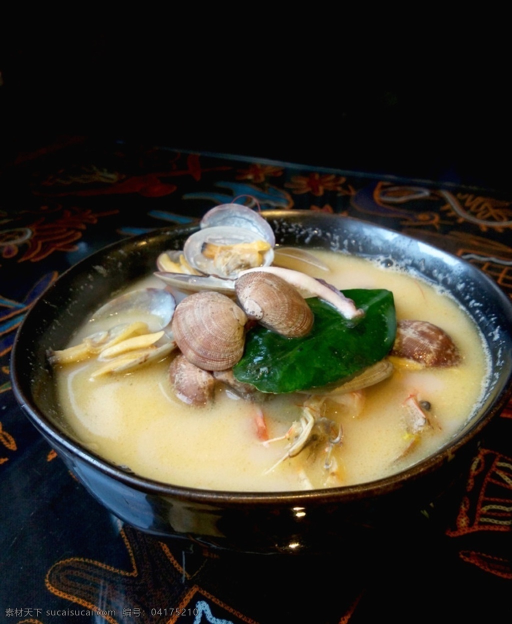泰式海鲜汤 泰国 美食 海鲜汤 海鲜 花蛤 餐饮美食 传统美食