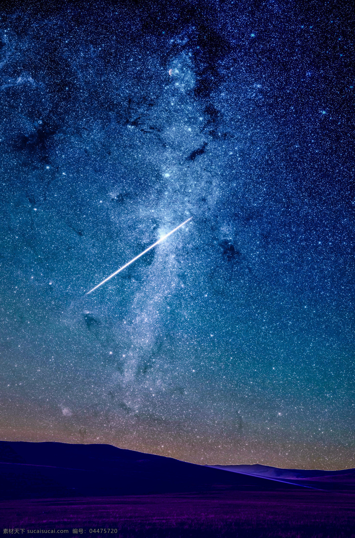 星空流星 星空 流星 星云 夜景 星星 繁星 自然景观 自然风景