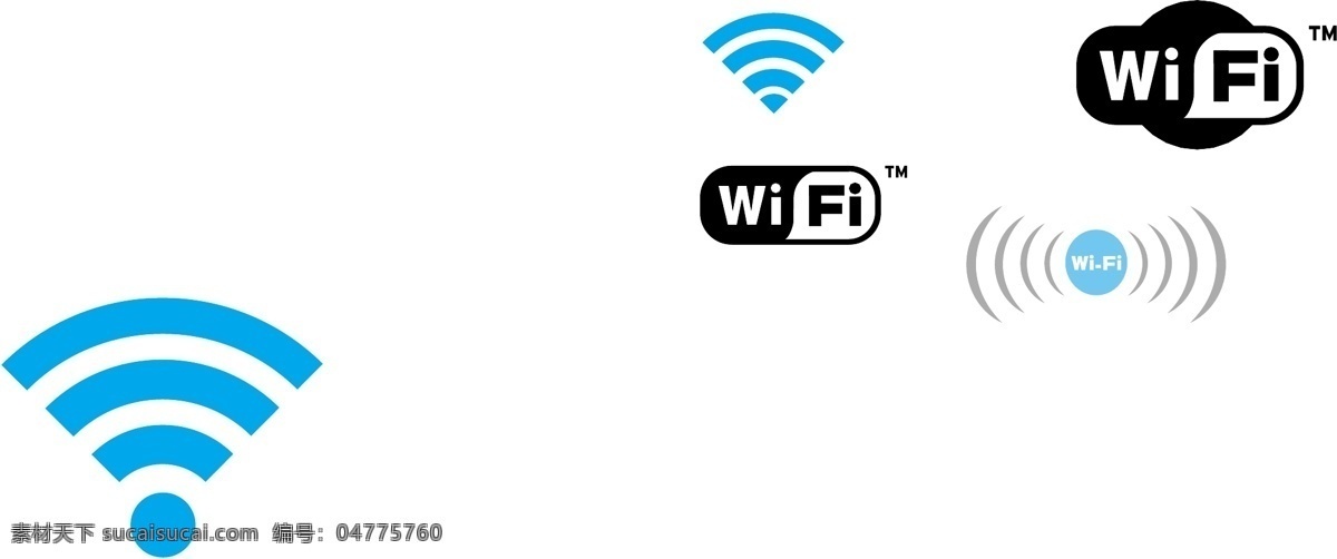 wifi 卡通 矢量 无线 白色