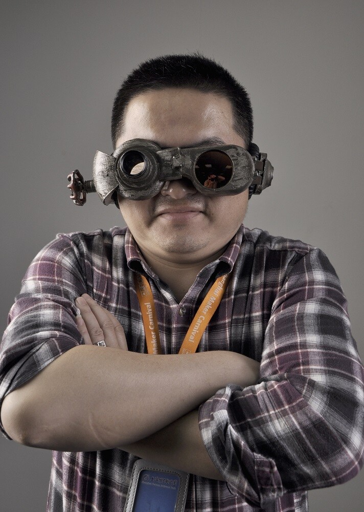 蒸汽 朋 克 护目镜 望远镜 眼镜 蒸汽朋克 3d模型素材 3d打印模型