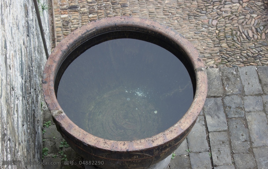 大水缸 古建水缸 消防水缸 水缸 古代消防 衢州古城 建筑园林 建筑摄影