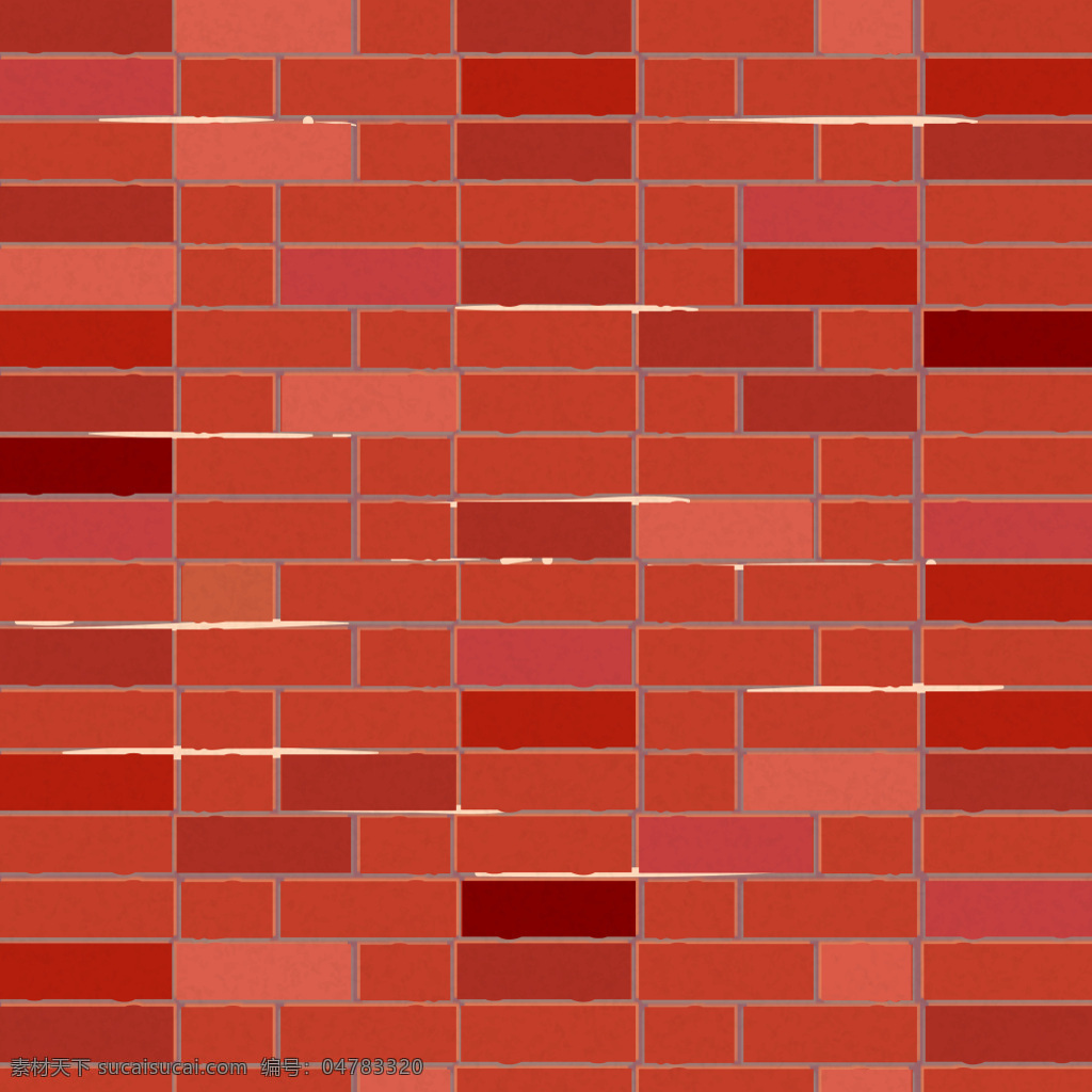 矢量 复古 红砖 墙 背景 橙红色 红色 红砖墙 墙壁 纹理 质感 砖墙