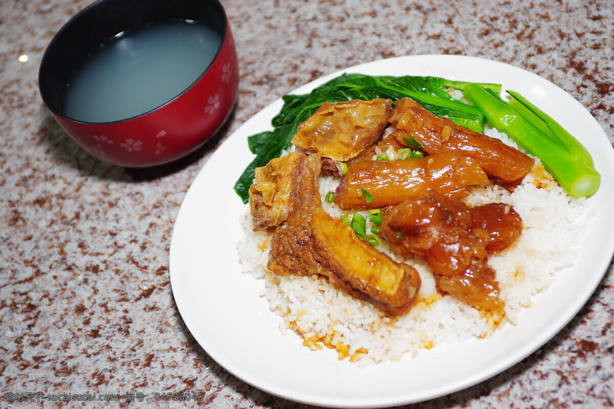 美味牛筋饭 美食 小吃 食品 菜式 饭 汤 青菜 传统美食 餐饮美食